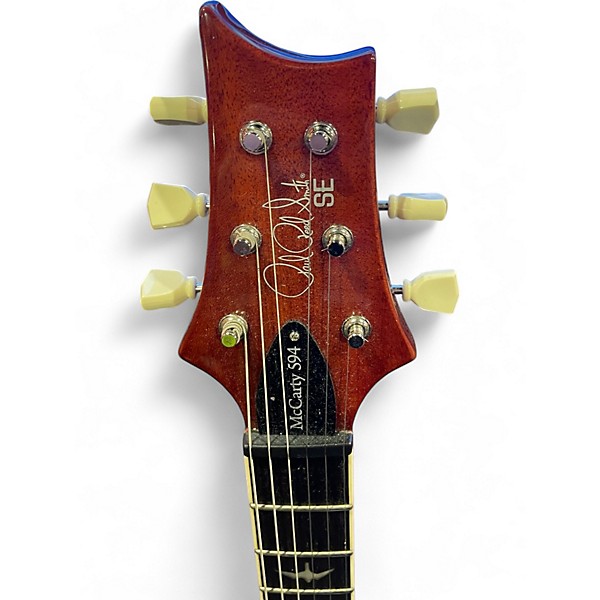 Used PRS SE Singlecut McCarty 594 Vintage Sunburst Solid Body Electric Guitar
