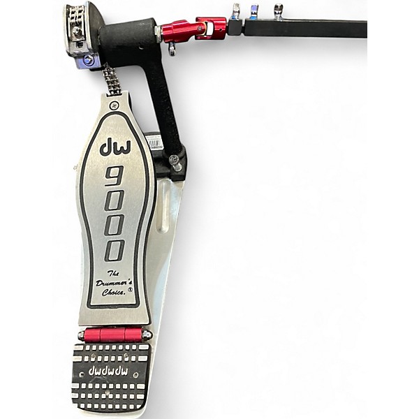 Used DW 9000 Series Double Double Bass Drum Pedal