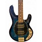 Used Ernie Ball Music Man StingRay Special HH BLUE BURST Electric Bass Guitar thumbnail