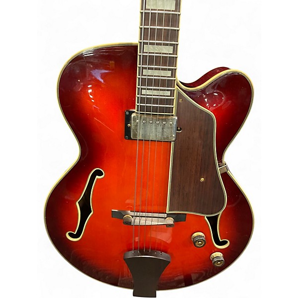 Used Ibanez ARTCORE AFJ81 SUNSET RED Hollow Body Electric Guitar