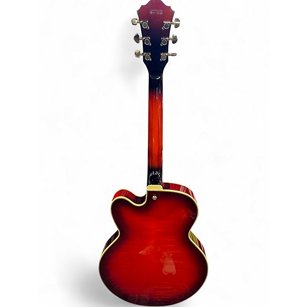 Used Ibanez ARTCORE AFJ81 SUNSET RED Hollow Body Electric Guitar
