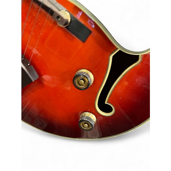 Used Ibanez ARTCORE AFJ81 SUNSET RED Hollow Body Electric Guitar
