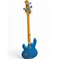 Used 2010s Ernie Ball Music Man Stingray Classic Deluxe 4 String lake tahoe blue Electric Bass Guitar