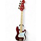 Vintage 1980 Fender Precision Bass Special Active Candy Apple Red Electric Bass Guitar thumbnail