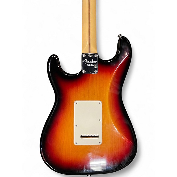 Used Fender American Standard Stratocaster 3 Color Sunburst Solid Body Electric Guitar