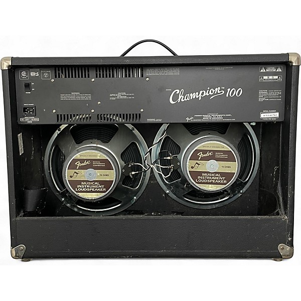 Used Fender Champion 100 Guitar Combo Amp