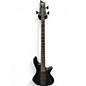 Used Schecter Guitar Research Stealth 4 Satin Black Electric Bass Guitar thumbnail