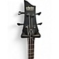 Used Schecter Guitar Research Stealth 4 Satin Black Electric Bass Guitar