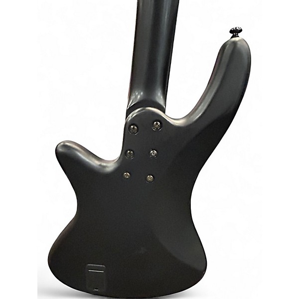 Used Schecter Guitar Research Stealth 4 Satin Black Electric Bass Guitar