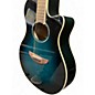Used Yamaha APX600 Blue Burst Acoustic Electric Guitar