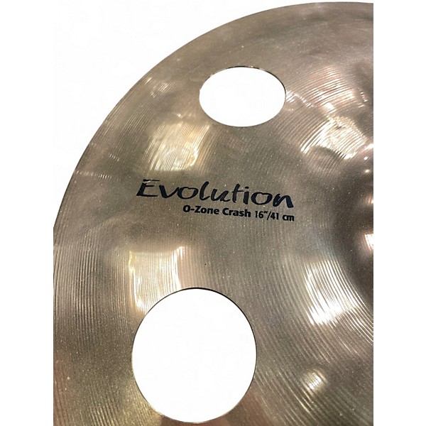 Used SABIAN 16in HHX Evolution Ozone Crash Brilliant Cymbal