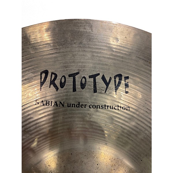 Used SABIAN 11in Artisan Prototype Splash Brilliant Cymbal
