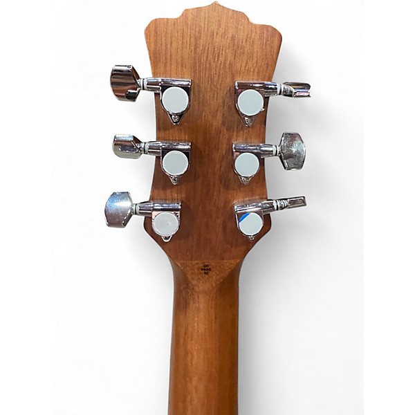 Used Luna WOODLAND BAMBOO Natural Acoustic Electric Guitar
