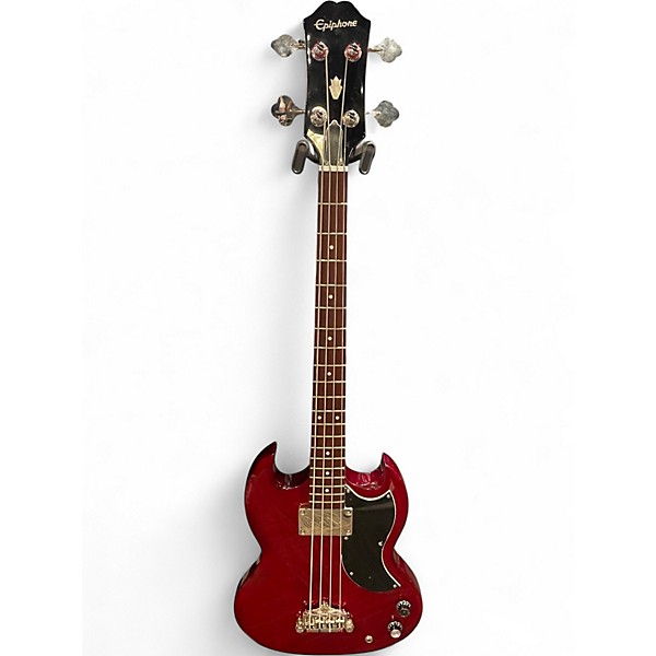 Used Epiphone EB3 Cherry Electric Bass Guitar