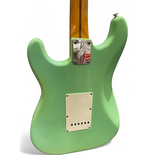 Vintage 1987 Fender AMERICAN '57 REISSUE STRATOCASTER Seafoam Green Solid Body Electric Guitar