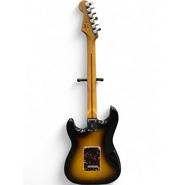 Used 2007 Fender Artist Series Jimmie Vaughan Tex-Mex Stratocaster 2 Color Sunburst Solid Body Electric Guitar