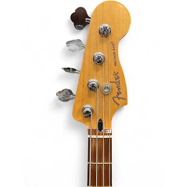 Used Fender Player Precision Bass Arctic White Electric Bass Guitar