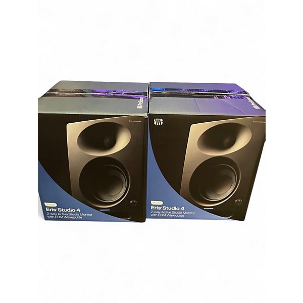 Used PreSonus ERIS STUDIO 4 PAIR Powered Monitor