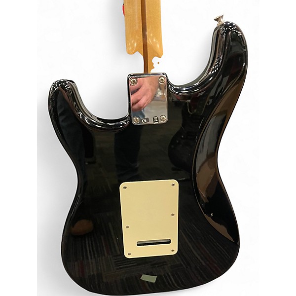 Used Fender 60th Anniversary Stratocaster Black and White Solid Body Electric Guitar