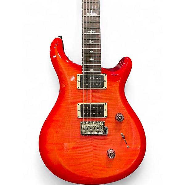 Used PRS S2 Custom 24 Bonni Pink Cherry Solid Body Electric Guitar