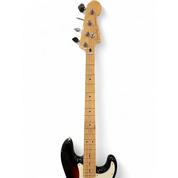 Used Fender Player Precision Bass Sunburst Electric Bass Guitar