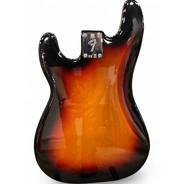 Used Fender Player Precision Bass Sunburst Electric Bass Guitar