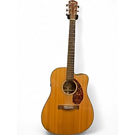 Used Fender CD140SCE Natural Acoustic Electric Guitar