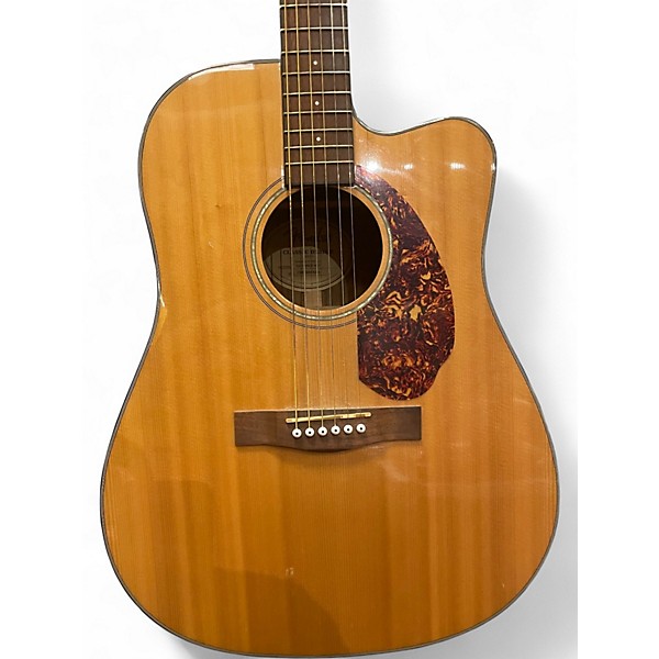Used Fender CD140SCE Natural Acoustic Electric Guitar