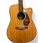 Used Fender CD140SCE Natural Acoustic Electric Guitar