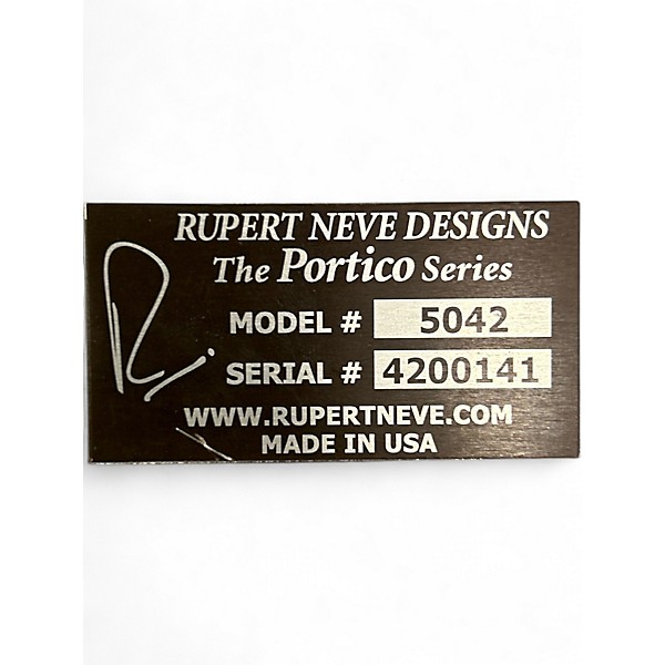 Used Rupert Neve Designs The Portico Series 5042 Rack Equipment
