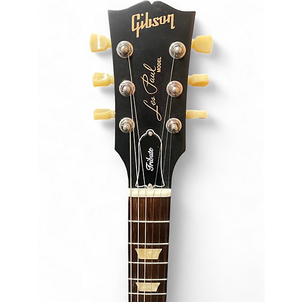 Used Gibson 1960s Tribute Les Paul Honey Burst Solid Body Electric Guitar