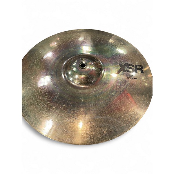 Used SABIAN 14in XSR HI HAT PAIR Cymbal