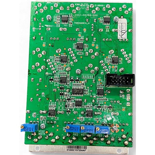 Used Behringer 112 Dual VCO Eurorack Synthesizer Module" Exciter