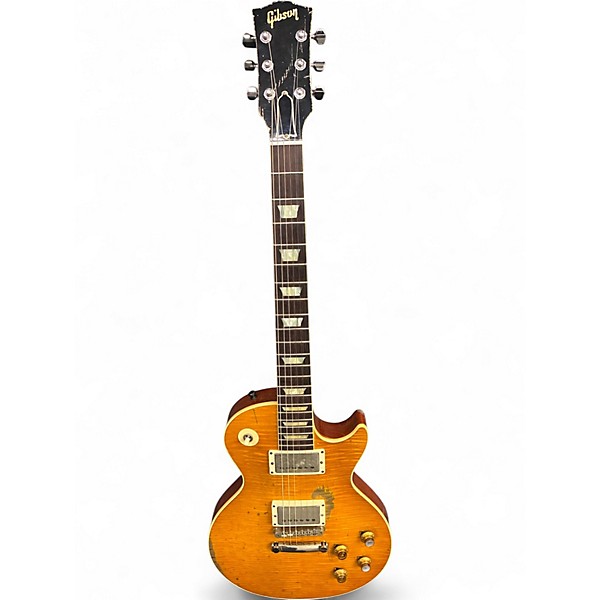 Used Gibson Custom Shop Kirk Hammett Greeny 1959 Les Paul Standard Greeny Burst Solid Body Electric Guitar