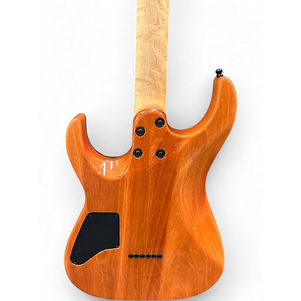 Used Schecter Guitar Research Masterworks Banshee Burl Top Wenge Fretboard Burl Maple Solid Body Electric Guitar