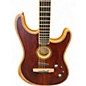 Used Fender Acoustasonic Stratocaster Exotic Cocobolo Cocobolo Acoustic Electric Guitar