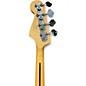 Used Squier Affinity Jazz Bass Chrome Red Electric Bass Guitar