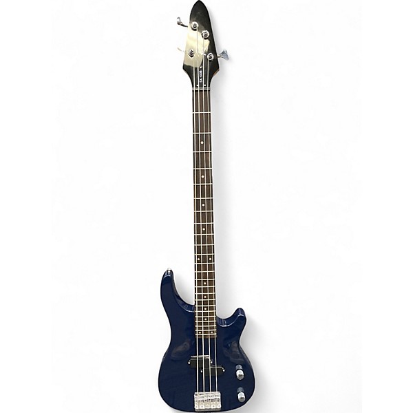 Used Rogue SX100B Blue Electric Bass Guitar