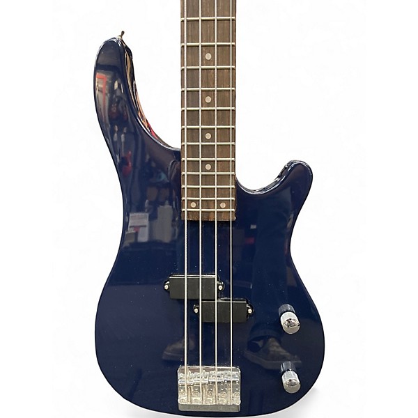 Used Rogue SX100B Blue Electric Bass Guitar