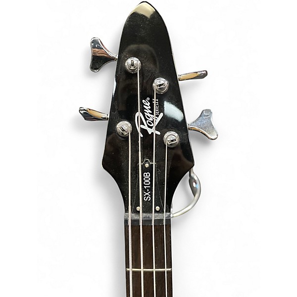 Used Rogue SX100B Blue Electric Bass Guitar