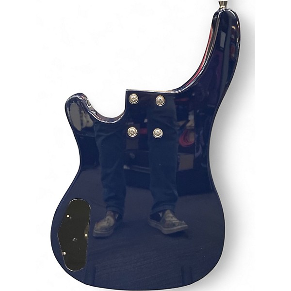 Used Rogue SX100B Blue Electric Bass Guitar