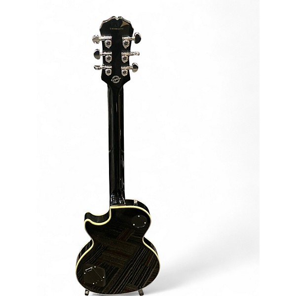 Used Epiphone Les Paul Custom black Solid Body Electric Guitar