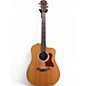 Used Taylor 110CE Natural Acoustic Electric Guitar thumbnail