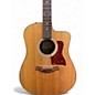 Used Taylor 110CE Natural Acoustic Electric Guitar