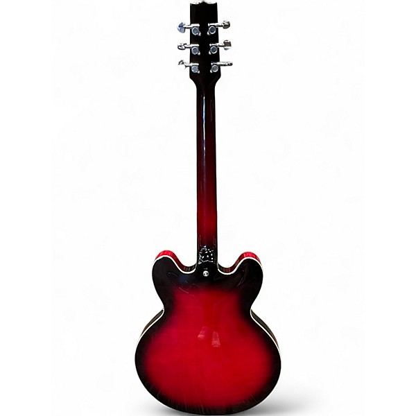 Used The Heritage h535 ascent+ red burst Hollow Body Electric Guitar