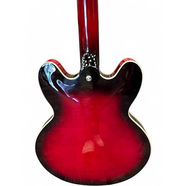 Used The Heritage h535 ascent+ red burst Hollow Body Electric Guitar