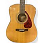 Used Yamaha FX335 Natural Acoustic Electric Guitar