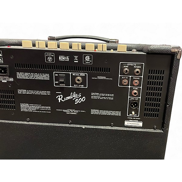 Used Fender Rumble 500 Bass Combo Amp