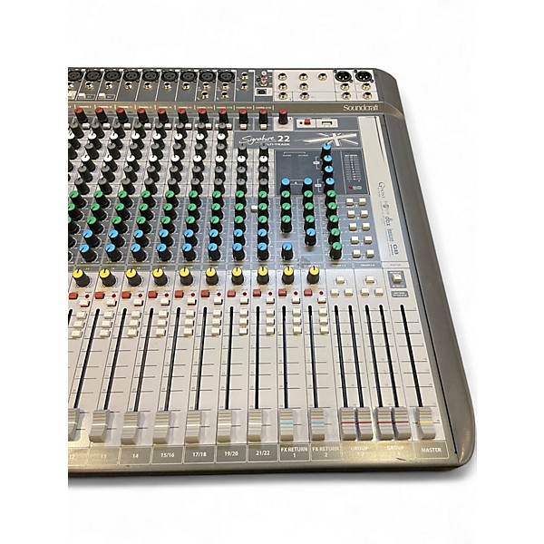 Used Soundcraft Signature 22 Unpowered Mixer