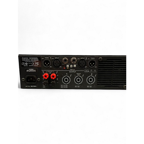 Used Carvin DCM2000L Power Amp